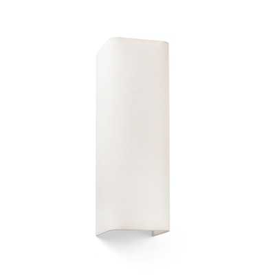Wandleuchte aus Stahl E27, mattweiss, CHEPPY