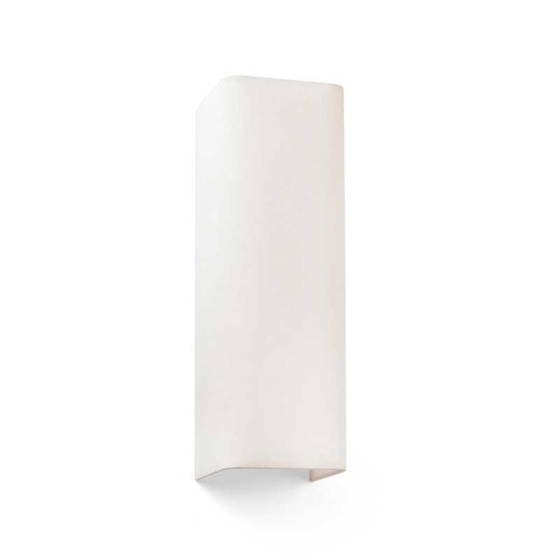 Wandleuchte aus Stahl E27, mattweiss, CHEPPY