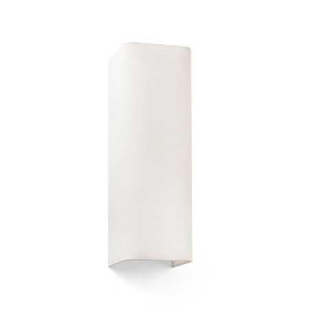 Wandleuchte aus Stahl E27, mattweiss, CHEPPY