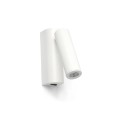 Wandleuchte aus Stahl mit integrierter LED, weiss, SALIERS