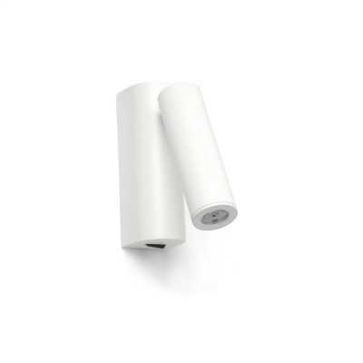 Wandleuchte aus Stahl mit integrierter LED, weiss, SALIERS