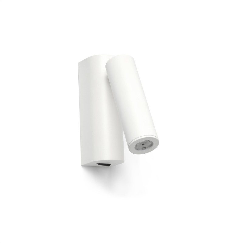 Wandleuchte aus Stahl mit integrierter LED, weiss, SALIERS