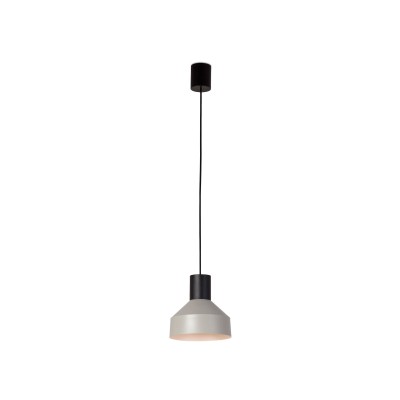 Deckenleuchte Stahl E27 mattschwarz BOUZAIS
