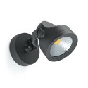 Wandleuchte aus Aluminium mit integrierter LED, grau, MURES
