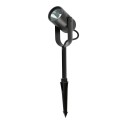 Stehleuchte aus Aluminium mit integrierter LED, schwarz, PALLUEL