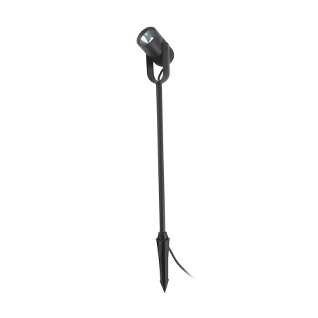 Stehleuchte aus Aluminium mit integrierter LED, schwarz, BOURECQ