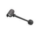 Wandleuchte aus Aluminium mit integrierter LED, grau, LONGROY