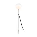 Stehleuchte aus Aluminium mit integrierter LED, mattweiss, GRENAY
