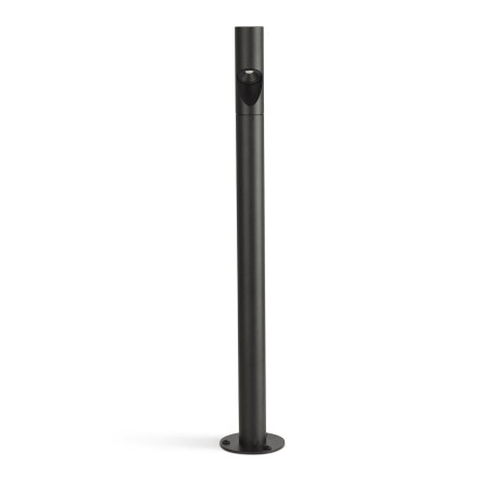 Stehleuchte aus Aluminium mit integrierter LED, mattschwarz, ARBIZON