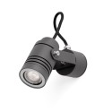 Wandleuchte aus Aluminium GU10, grau, MULSANS