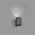 Wandleuchte aus Aluminium mit integrierter LED, grau, LE THIL