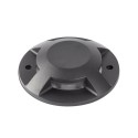 Wandleuchte aus Aluminium mit integrierter LED, mattschwarz, CROZET