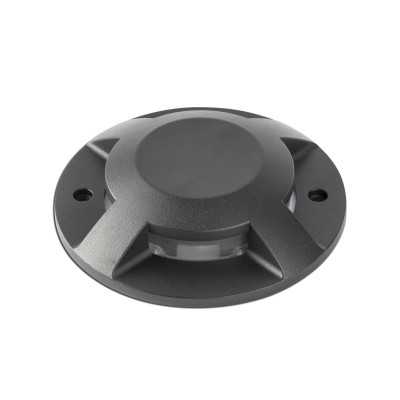 Wandleuchte aus Aluminium mit integrierter LED, mattschwarz, CROZET
