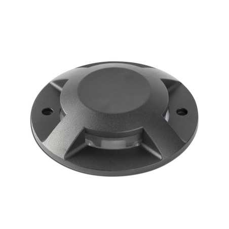 Wandleuchte aus Aluminium mit integrierter LED, mattschwarz, CROZET
