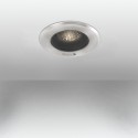 Stehleuchte aus Edelstahl mit integrierter LED, gebuersteter Stahl, MESSEIX