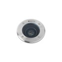 Stehleuchte aus gebuerstetem Edelstahl mit integrierter LED, NARBIEF