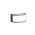 Wandleuchte aus Aluminium E27, grau, COMBRET