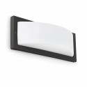 Wandleuchte aus Aluminium E27, grau, QUIEVY