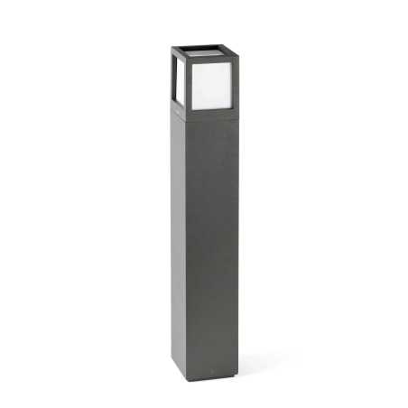 Stehleuchte aus Aluminium E27, grau, DORNES