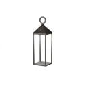 Tischleuchte aus Aluminium mit integrierter LED, grau, TRIZAY