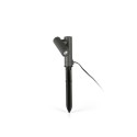 Stehleuchte aus Aluminium mit integrierter LED, grau, BOURNAC