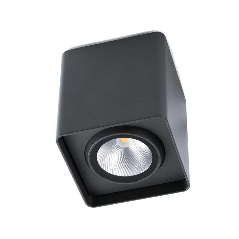 Deckenleuchte aus Aluminium mit integrierter LED, grau, LAROQUE