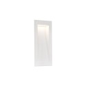 Wandleuchte aus Aluminium mit integrierter LED, mattweiss, VAROGNE