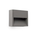 Wandleuchte aus Aluminium mit integrierter LED, grau, BRENAT