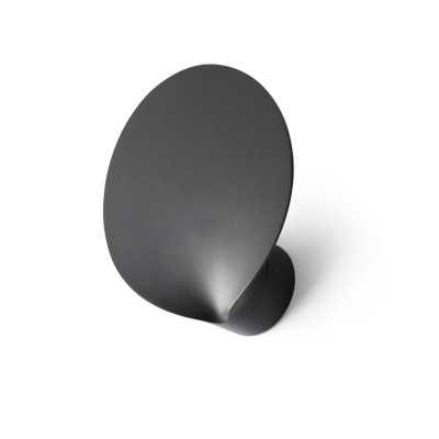 Wandleuchte aus Aluminium mit integrierter LED, grau, CLOTTES