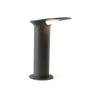 Stehleuchte aus Aluminium mit integrierter LED, grau, DIESEN