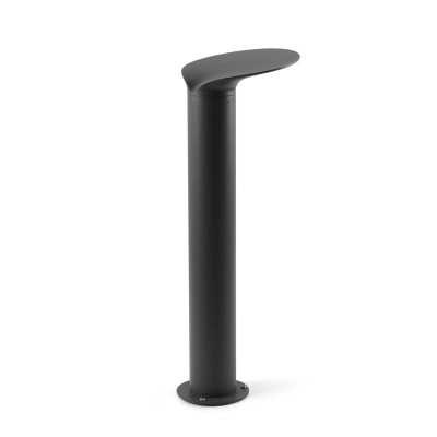 Stehleuchte aus Aluminium mit integrierter LED, grau, SARDON