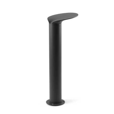 Stehleuchte aus Aluminium mit integrierter LED, grau, SARDON