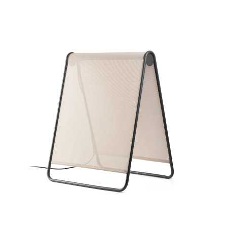 Stehleuchte aus Aluminium mit integrierter LED, grau, PEROUSE