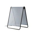 Stehleuchte aus Aluminium mit integrierter LED, grau, SACLAS