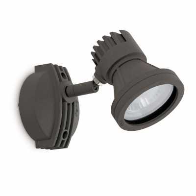 Wandleuchte aus Aluminium GU10, grau, PIMONT