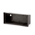 Caja para empotrar negra BUZIET