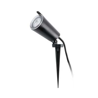 Wandleuchte CAPENS aus Polycarbonat GU10 mattschwarz