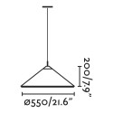 Deckenleuchte aus Aluminium E27, grau, CERDON