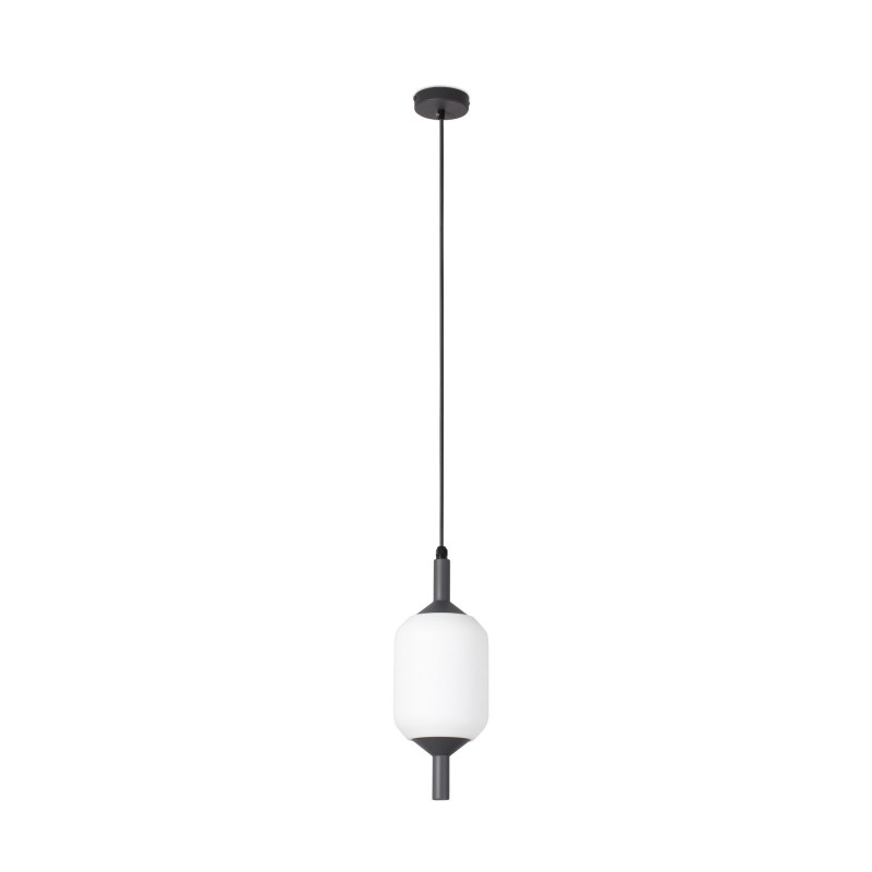 Deckenleuchte aus Aluminium E27, grau, CARGESE