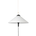 Deckenleuchte aus Aluminium E27, grau, CHITRY