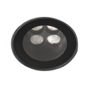 Stehleuchte aus Aluminium mit integrierter LED, mattschwarz, LABRAS