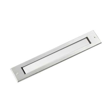 Stehleuchte aus Edelstahl mit integrierter LED, gebuersteter Stahl, VEYSSET