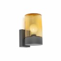 Wandleuchte aus Aluminium E27, grau, MUSIGNY