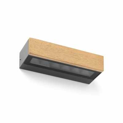 Wandleuchte aus Holz mit integrierter LED, TRESSIN