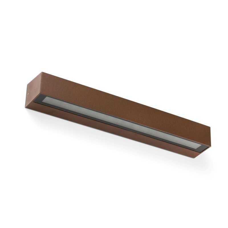 Wandleuchte aus Aluminium mit integrierter LED, rostfarben, LE FAIN