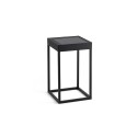 Wandleuchte aus Aluminium mit integrierter LED, schwarz, LEMBACH
