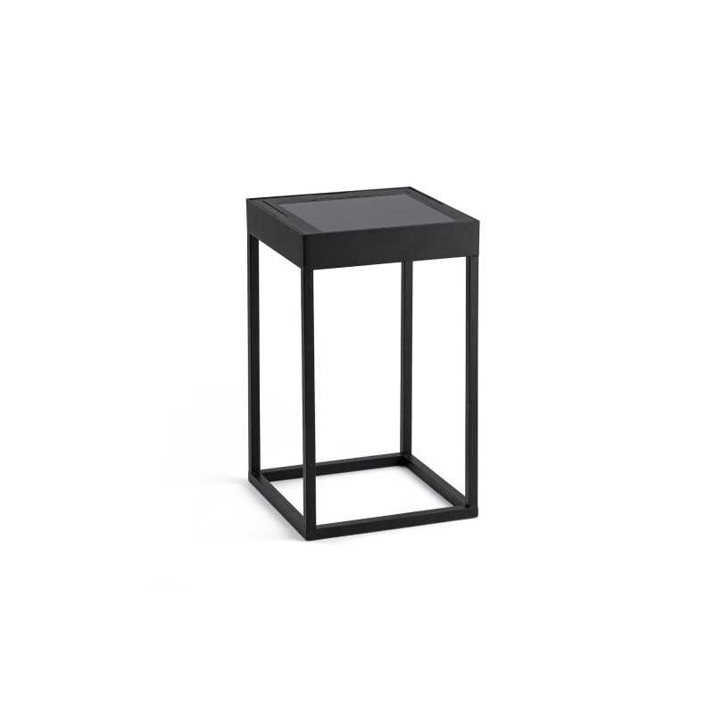 Wandleuchte aus Aluminium mit integrierter LED, schwarz, LEMBACH