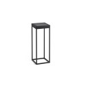 Wandleuchte aus Aluminium mit integrierter LED, schwarz, TREFOUX