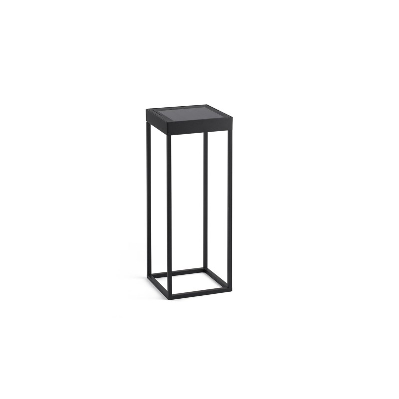 Wandleuchte aus Aluminium mit integrierter LED, schwarz, TREFOUX