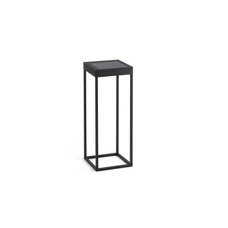 Wandleuchte aus Aluminium mit integrierter LED, schwarz, TREFOUX